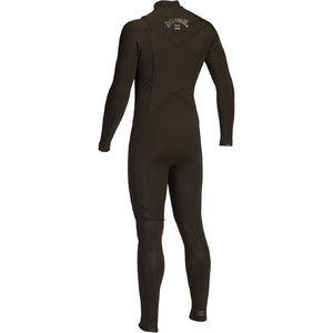 2022 Billabong Mens Absolute 5/4mm GBS Chest Zip Wetsuit Z45M18 - Black Hash